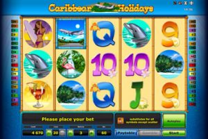 Игровой автомат Карибские каникулы