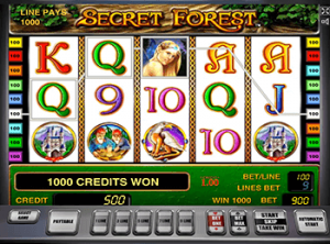 Игра на деньги в автоматы Secret Forest